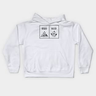 Ego vs Eco Kids Hoodie